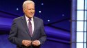 Alex Trebek on Jeopardy set