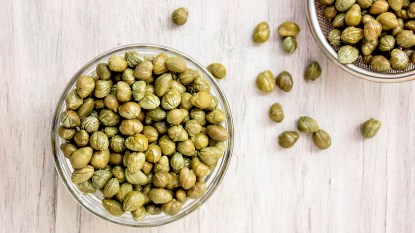 Bowl of capers