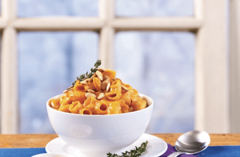 Pumpkin mac and cheese