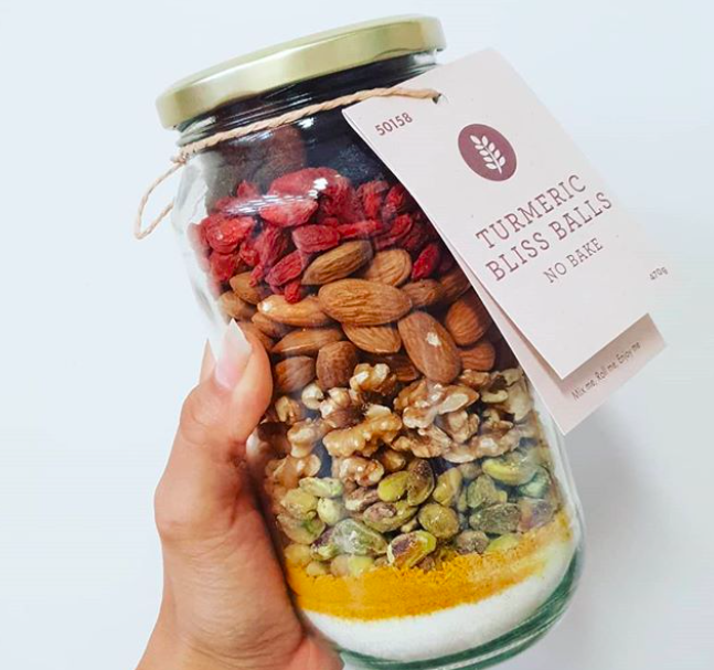 Pre-made recipe in a jar