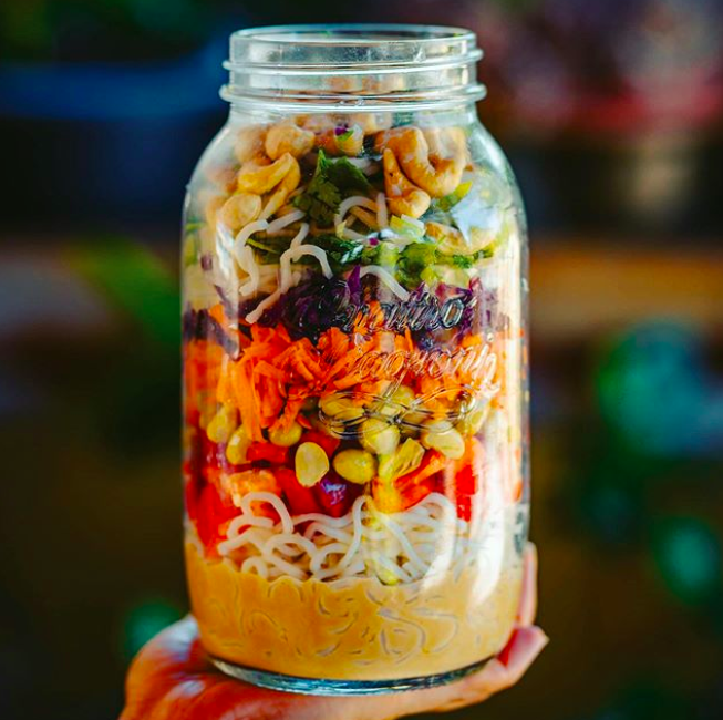 Thai style noodle salad