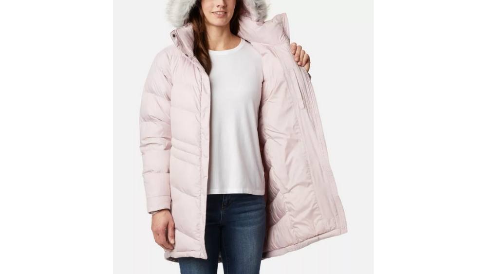Forthery Winter Warm Coats for Women Plus Size Hooded Jackets Parka Solid Thicken Jackets Long Cotton Pea Coat