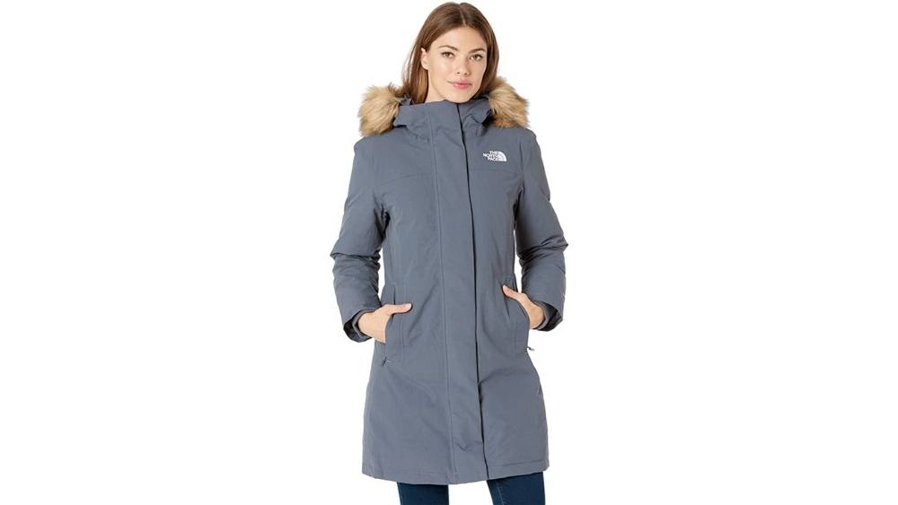 Hot Women's Whole fur Hooded Slim Fit Warm Long Coat Outwear Overcoat Park