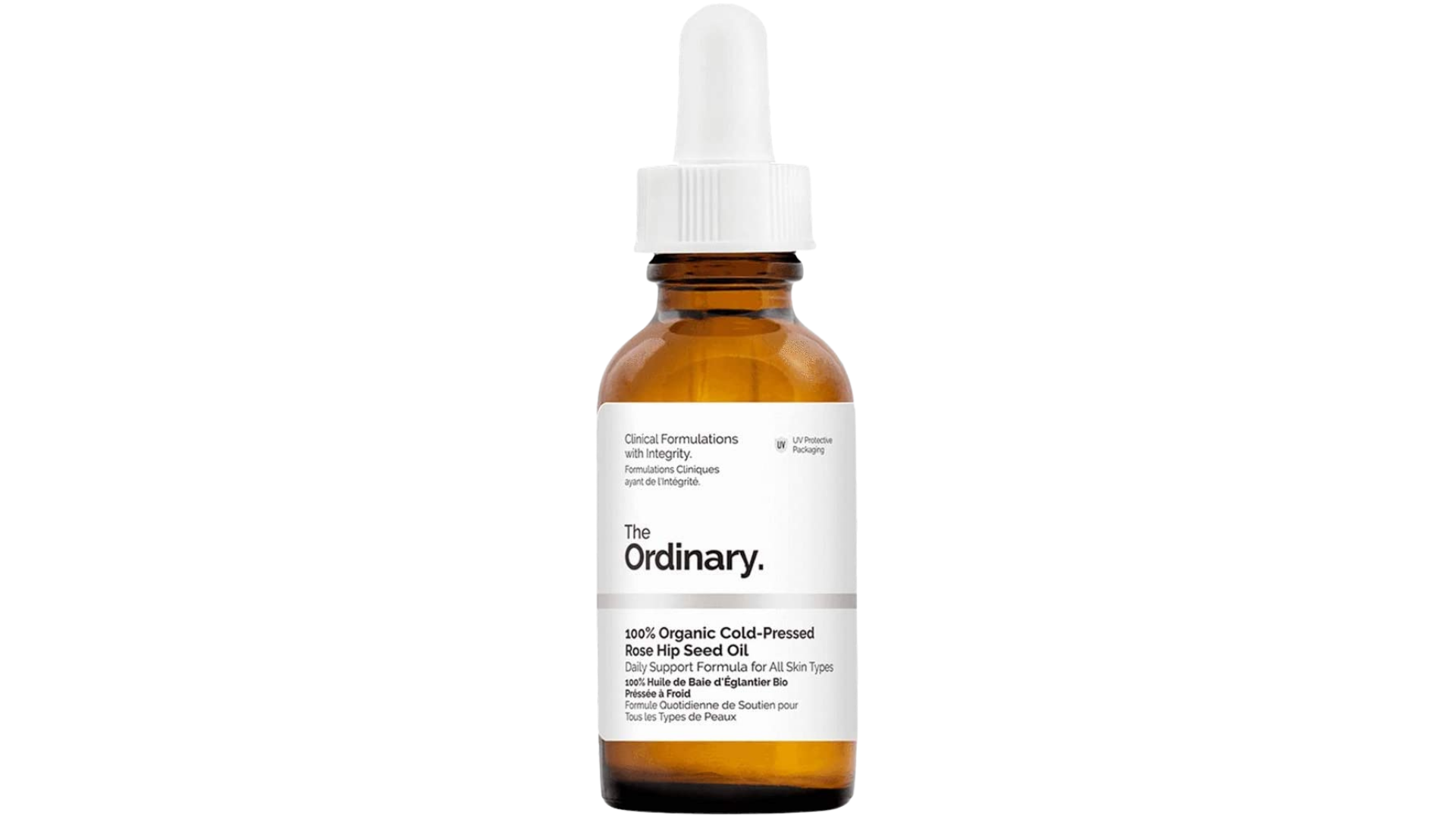 The Ordinary 100% Organic Cold-Pressed Rose Hip Seed Oil skin and hair