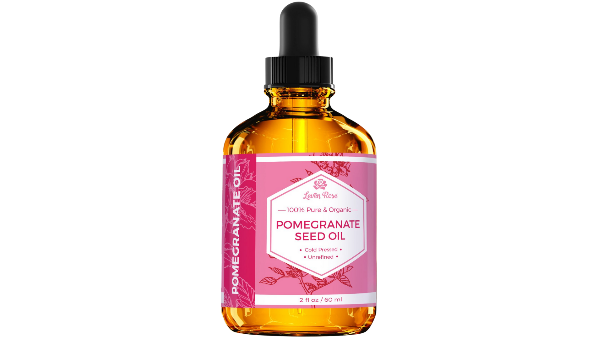 Leven Rose Pomegranate Seed Oil skin and hair