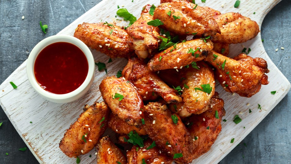 Crispy Baked Chicken Wings story image