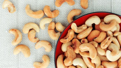 Bowl of cashews