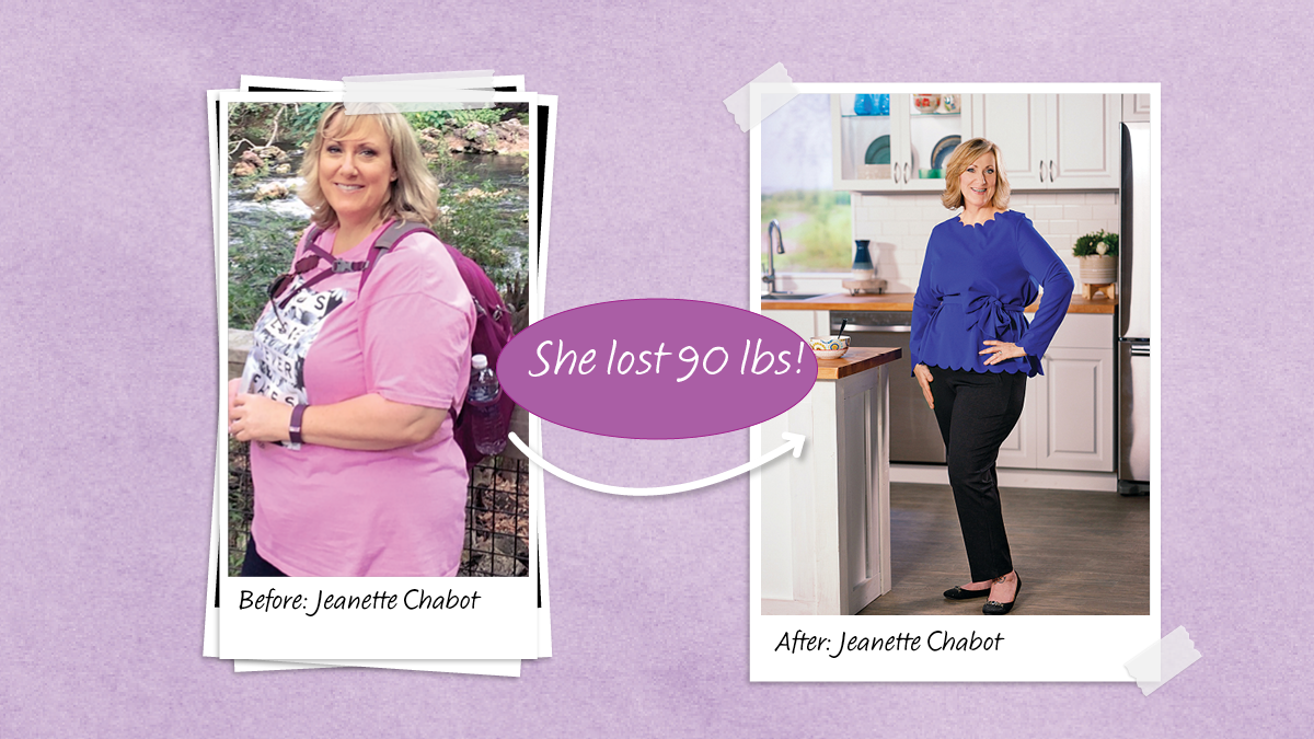 Jeanette Chabot before and after