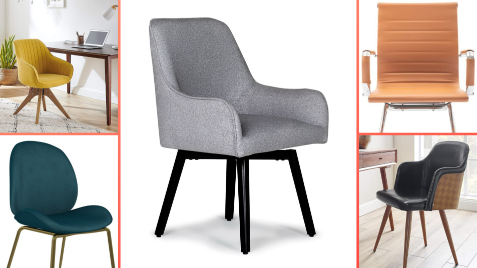 15 Best Desk Chairs With No Wheels, Leather Conference Room Chairs With Wheels