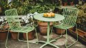 Metal patio furniture
