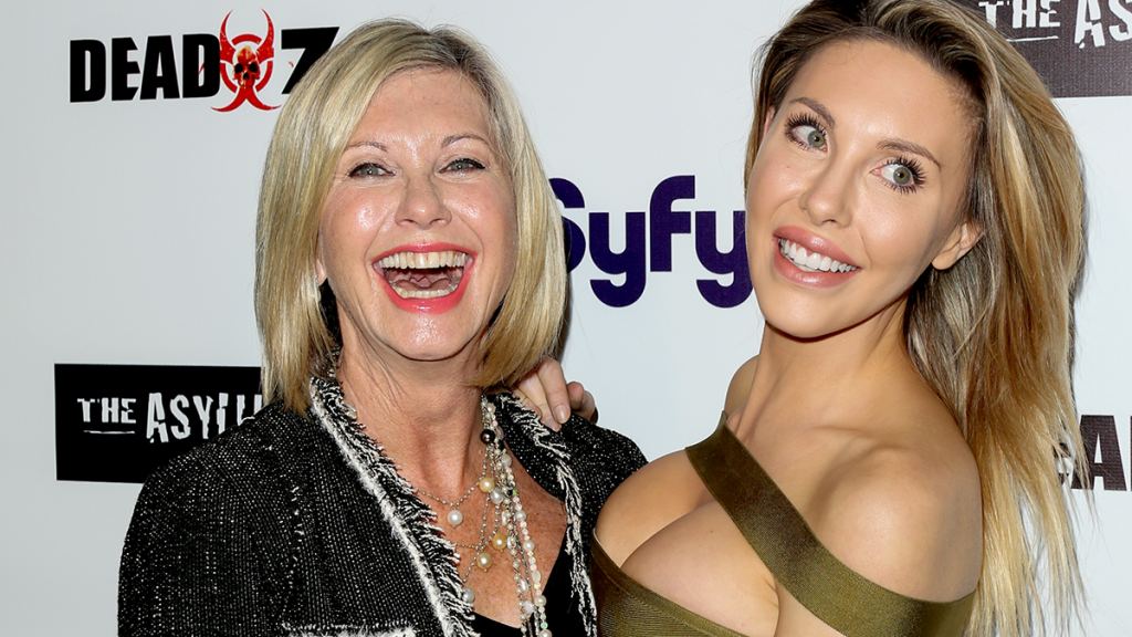 Olivia Newton-John and daughter Chloe