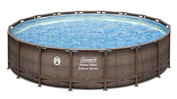 round coleman above ground pool for adults