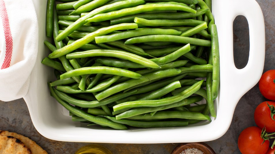 Fresh green beans