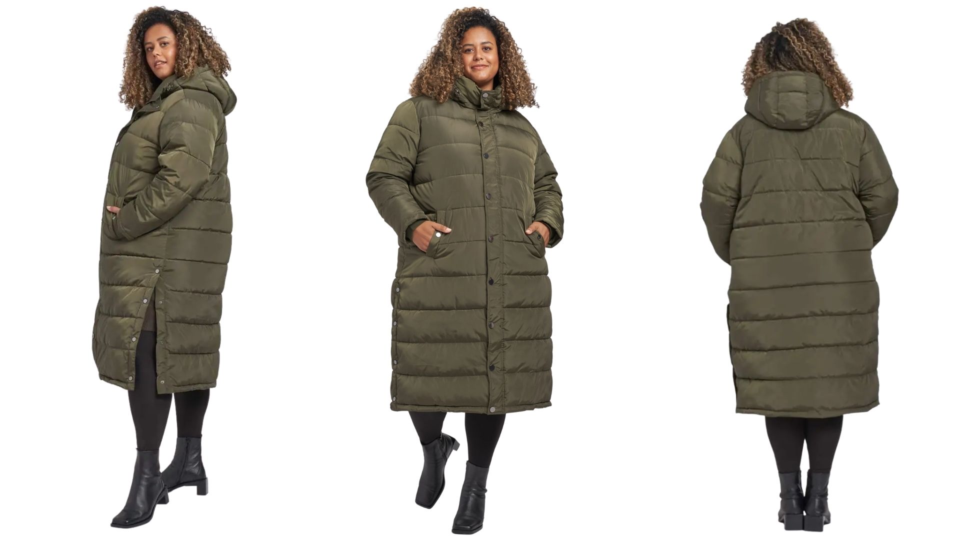 New Ladies Fleece Belted Plus Sizes Hooded Jacket Womens Large Coat 