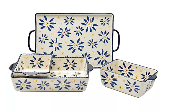 Temp-tations Old World 4-Piece Nestable Bake Set