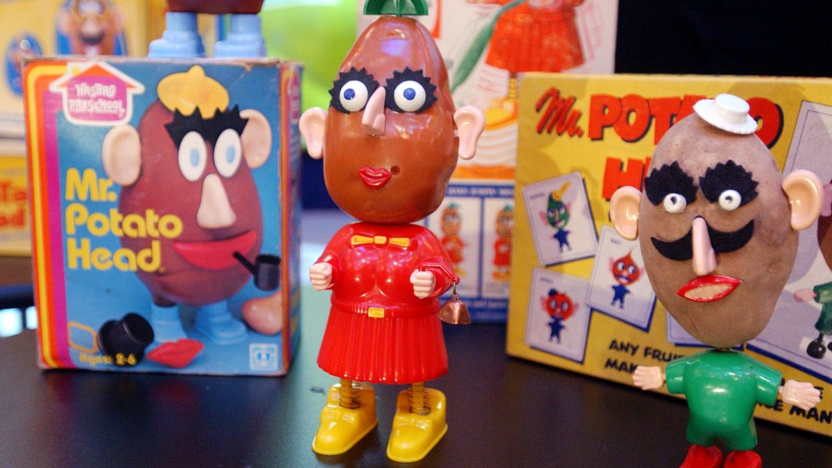Classic Mr. Potato Head and Mrs. Potato Head
