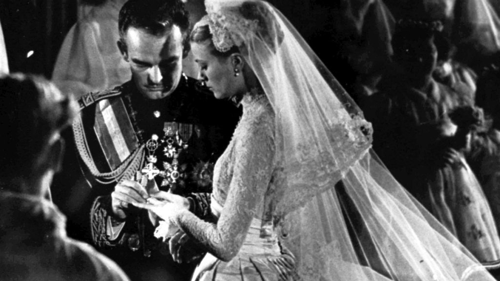 Grace Kelly and Prince Rainier Wedding