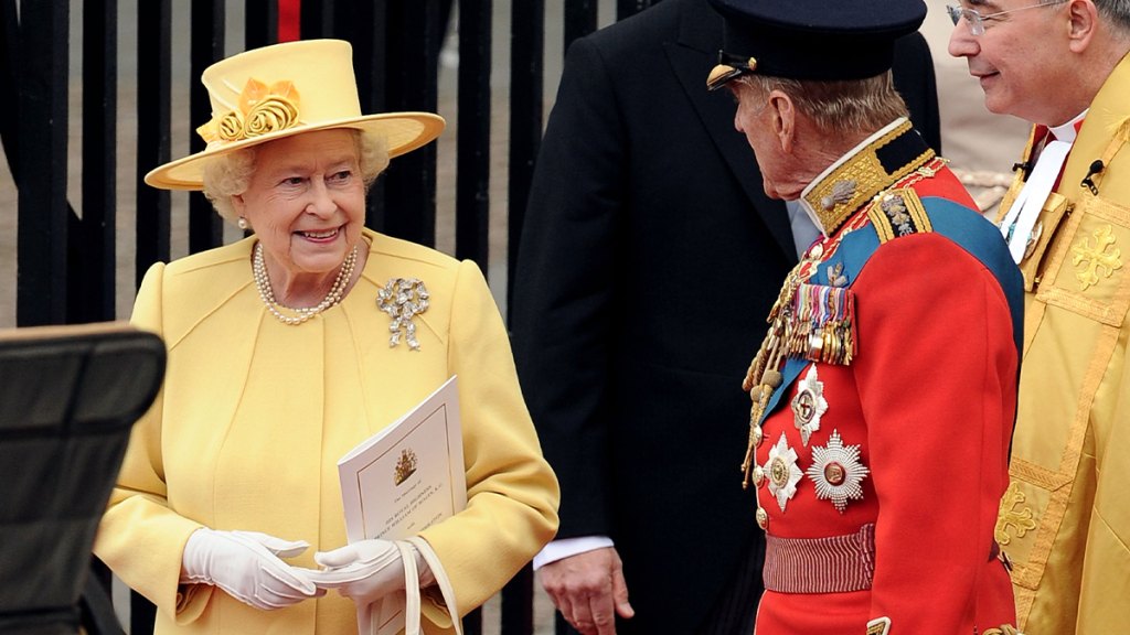 Queen Elizabeth at William and Kate's wedding