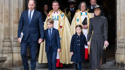 Prince William and family attend commemorative ceremony honoring late Prince Phillip.