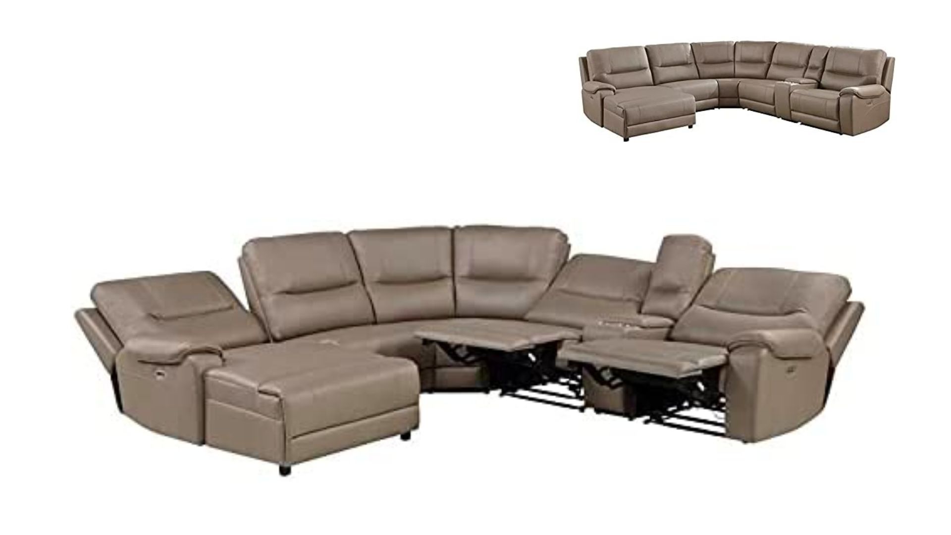 Best Faux Reclining Sectionals