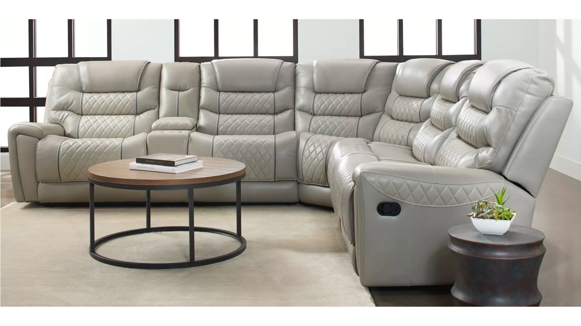 Best Faux Leather Reclining Sectionals