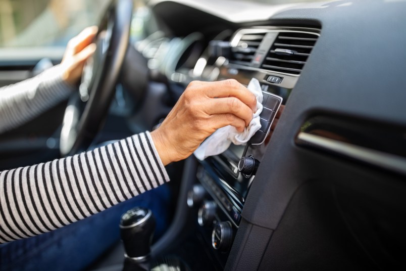 speed cleaning hacks for car