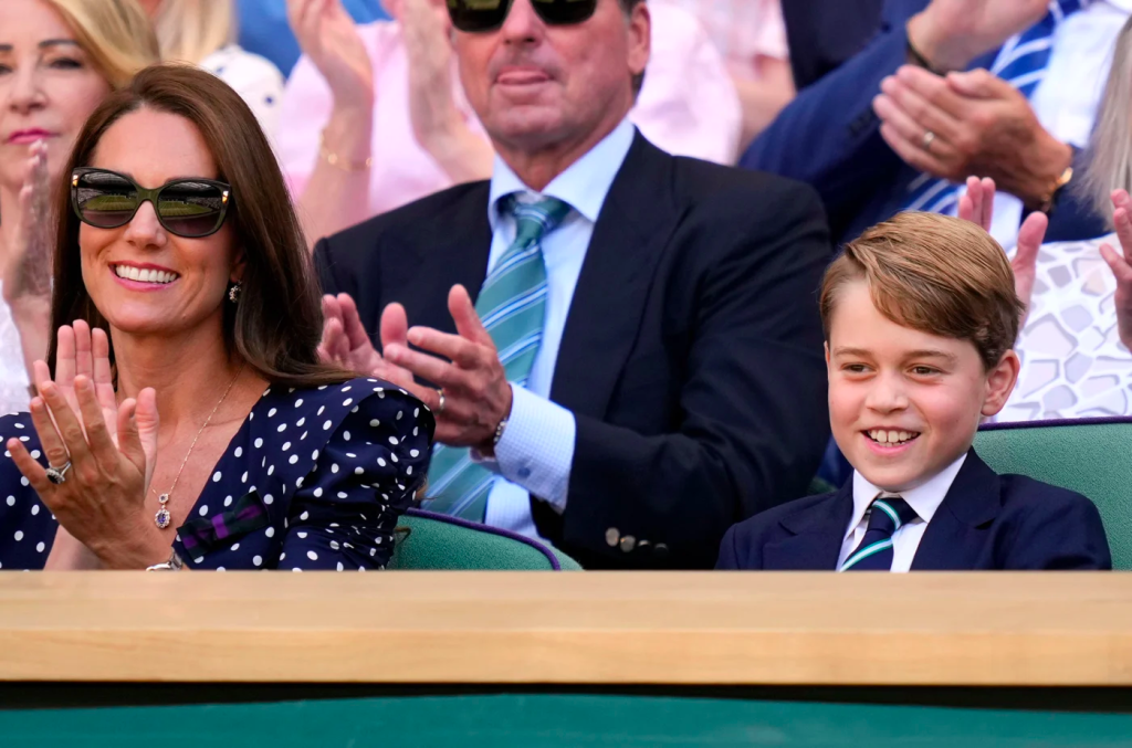 Prens George, William ve Kate ile Wimbledon'a Katılıyor