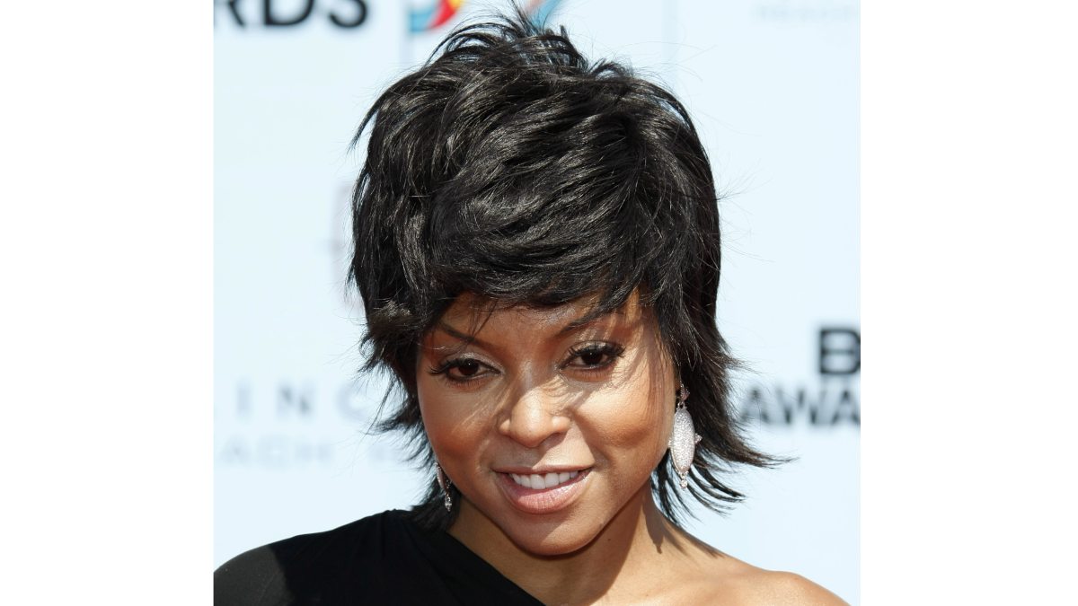 Taraji P Henson in 2009 with a mullet