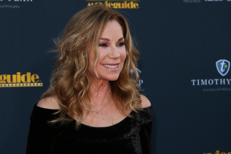 Kathie Lee Gifford on the red carpet