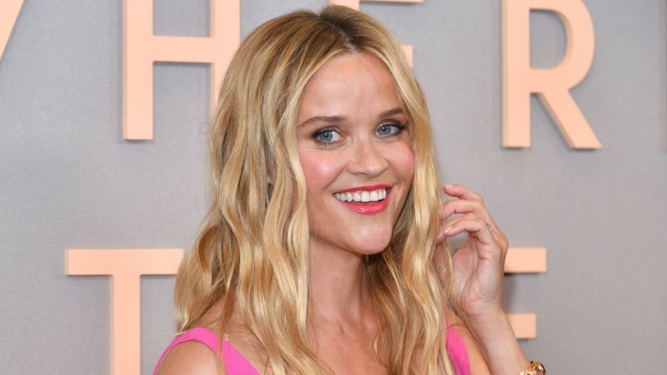 Close-up of Reese Witherspoon smiling
