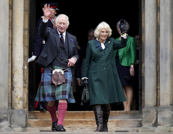 King Charles III and Queen Consort Camilla in Scotland