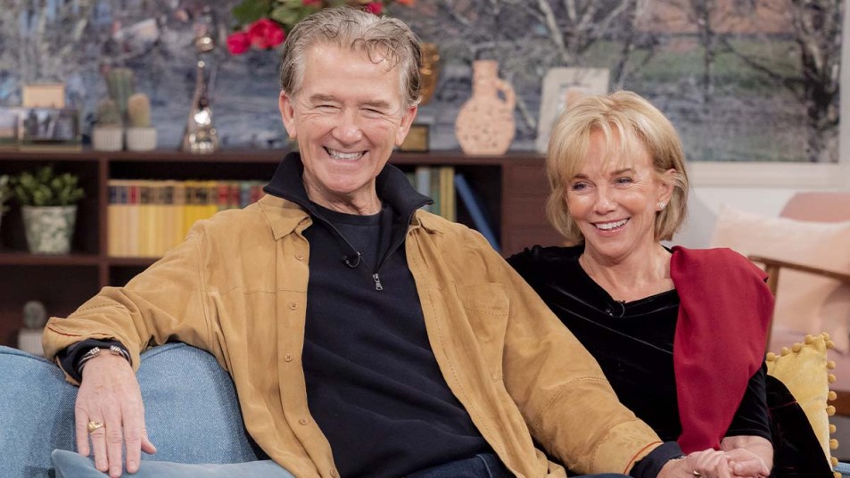 Patrick Duffy and Linda Purl on 'This Morning' TV show