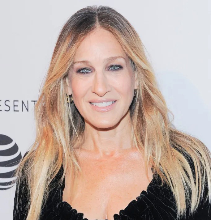 Sarah Jessica Parker with long layers.