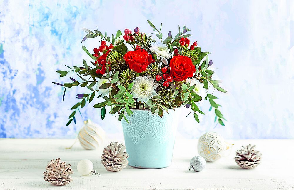 holiday flowers