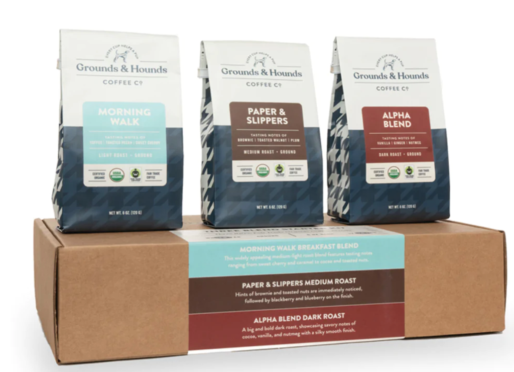 Coffee from Grounds & Hounds