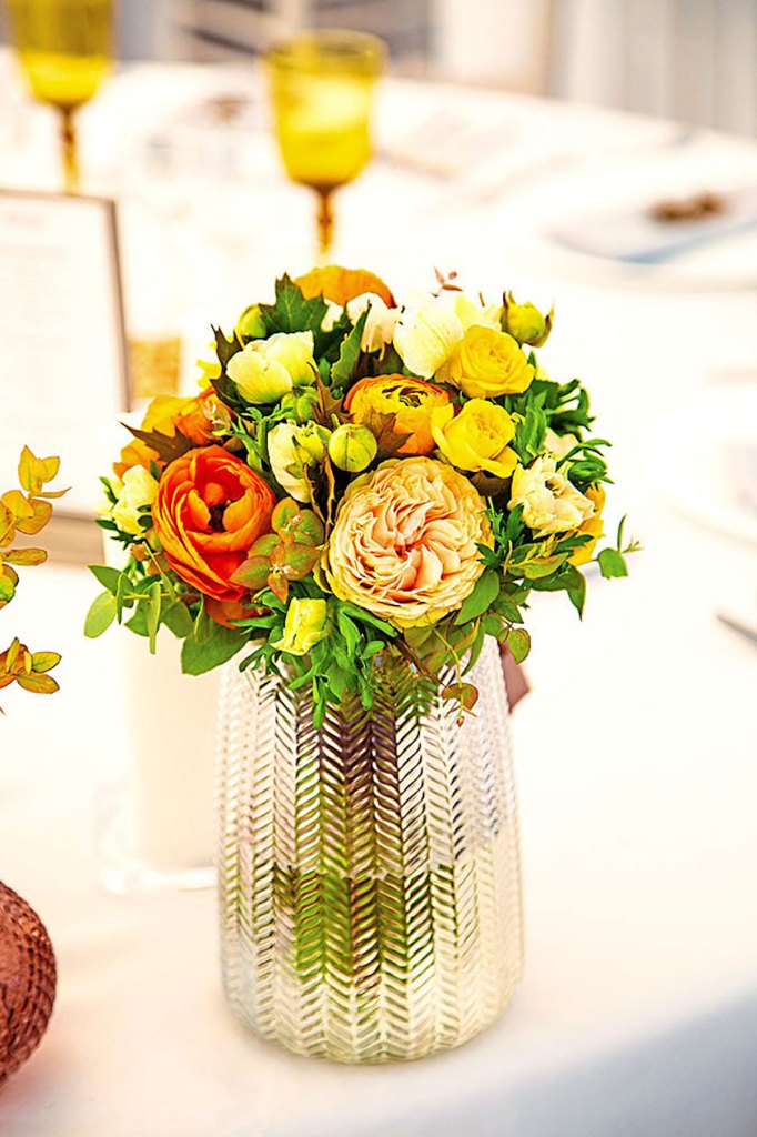 Bouquet in vase