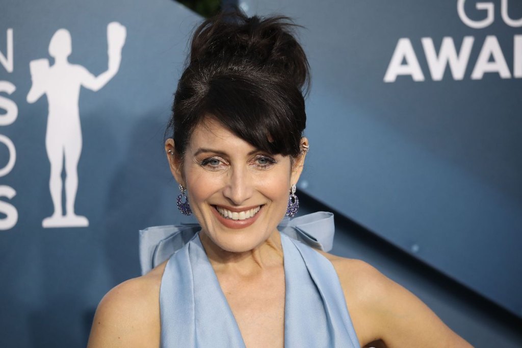 Close-up of actress Lisa Edelstein at Screen Actors Guild Awards
