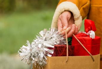 Christmas shopping (shopping bags)
