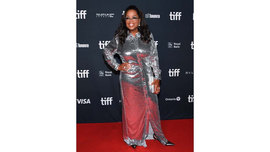 Oprah Winfrey 'Sidney' galasında, Toronto Uluslararası Film Festivali, Kanada