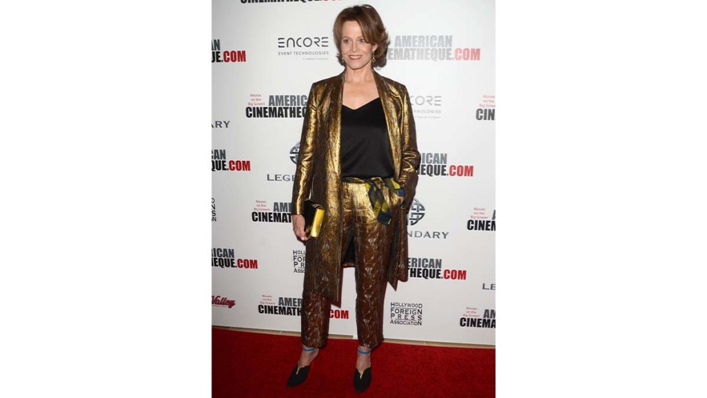 Sigourney Weaver at the 2016 American Cinematheque Awards