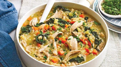 barley chicken stew