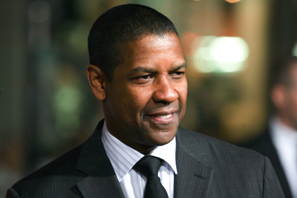 Denzel Washington attends The Book of Eli premiere on January 11 2010 at Grauman's Chinese Theater in Hollywood, California