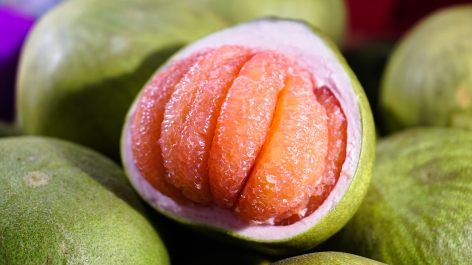 Thailand Siam ruby pomelo fruit