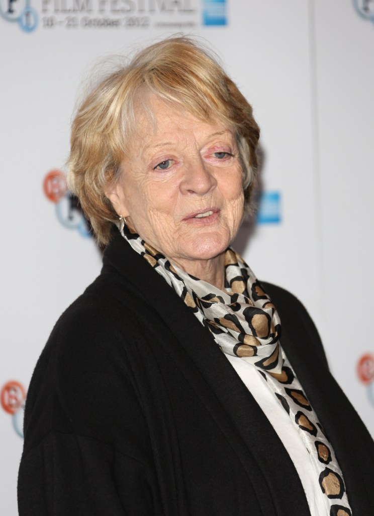 Maggie Smith at the 56th BFI London Film Festival: Quartet - photocall held at the Empire cinema, London