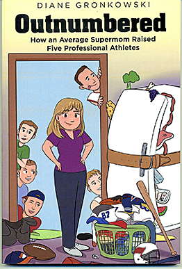 book cover of Diane Gronkowski's book, Outnumbered