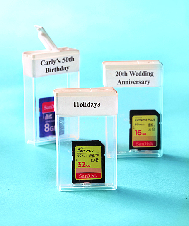 digitized photos inside mint containers