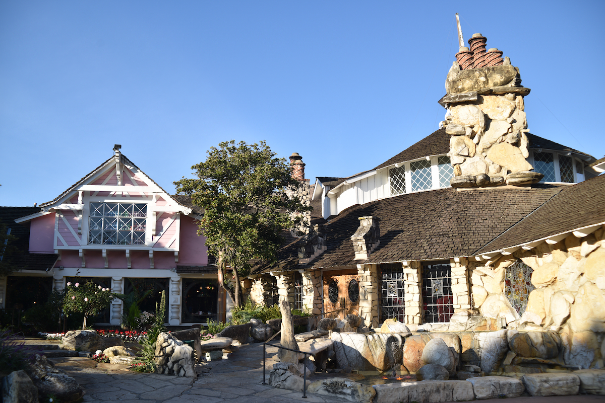 Exterior view of the Madonna Inn