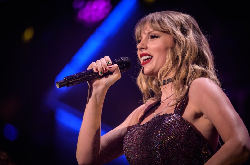 Taylor Swift performs at the 2019 Z100 Jingle Ball at Madison Square Garden