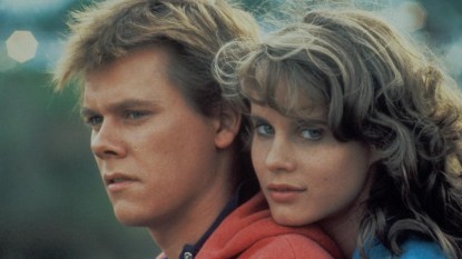 Kevin Bacon and Lori Singer in the 1984 movie Footloose