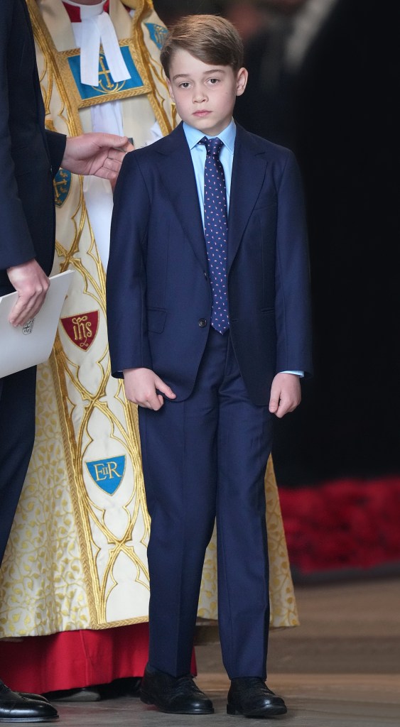 Prince George at the Service of Thanksgiving for the life of HRH Prince Philip